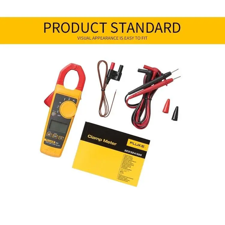 Fluke 325 True-Rms Current Clamp Meter Ac Dc Current And Voltage Tester Resistor 1