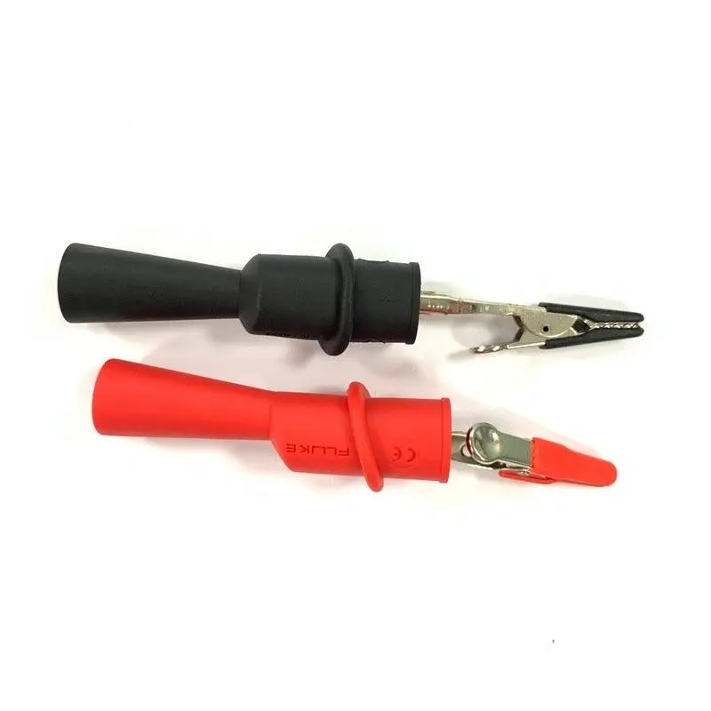 Fluke Ac175/Ac72 Alligator Clip Set  Fluke Probe Tip Alligator Clips 1