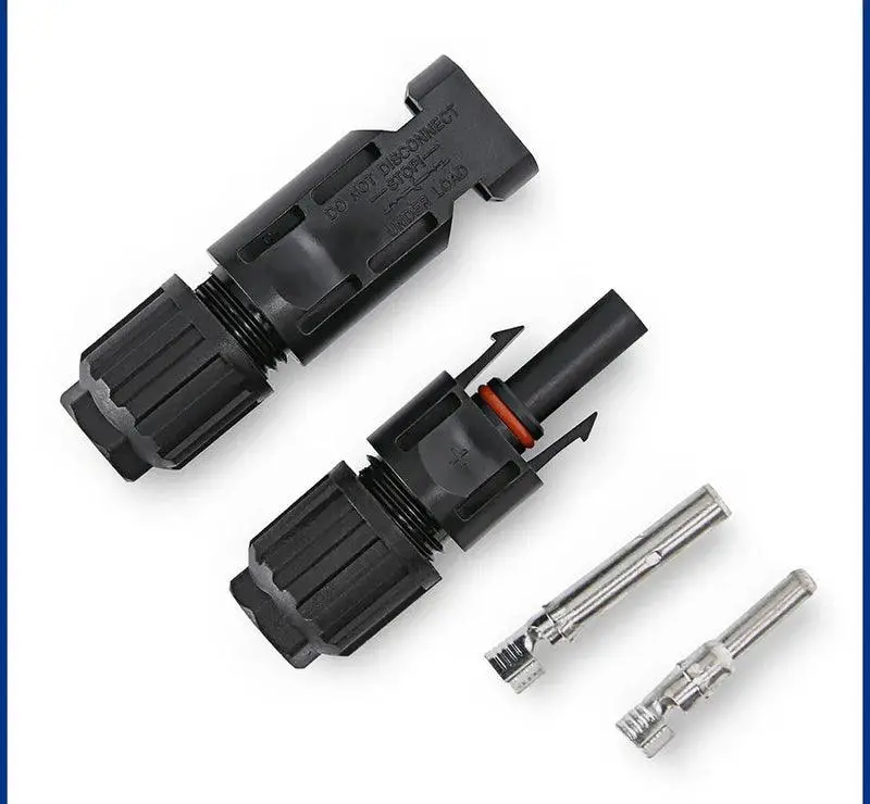 Free Shipping 2 To 1 Pv Branch Connector With 4Mm2 1000V 30A Solar Cable Pv Combiner Box Solar Panel Cable 2.5/ 4/6Mm2 1