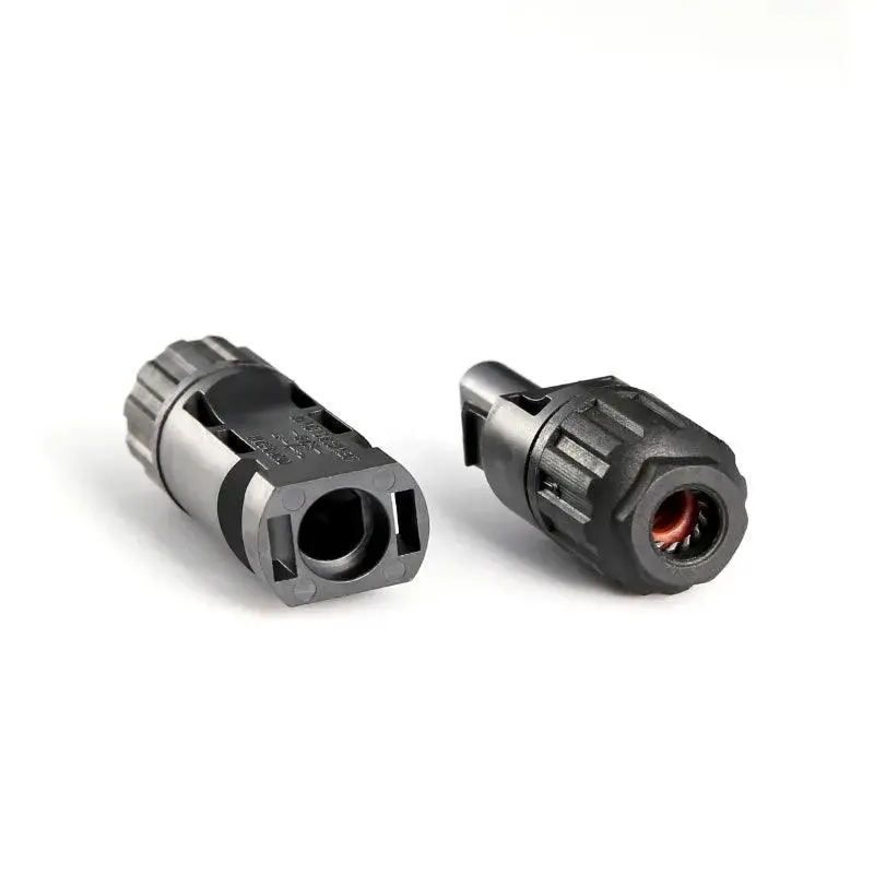 Free Shipping 600/400/200/100/40/20/10 Pcs Dc Solar Connector Wholesale 1000V30a Panel Connectors Kit For Pv/Mc Cable 2.5/4/6Mm2 5