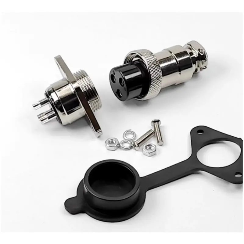 Gx20 Diamond Flange Aviation Connector 1