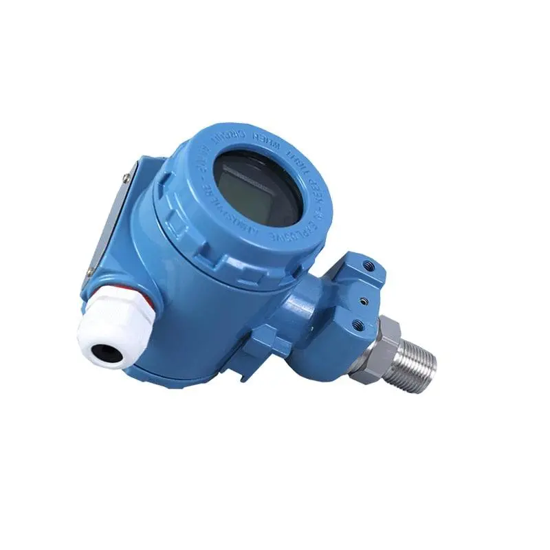 G1/2 Ip65 Pressure Sensor Hydraulic Pressure Transmitter With Lcd Display 0-40Mpa Pressure Transducer 2