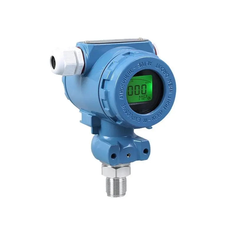 G1/2 Ip65 Pressure Sensor Hydraulic Pressure Transmitter With Lcd Display 0-40Mpa Pressure Transducer 5