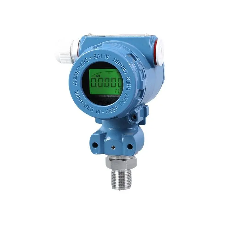 G1/2 Ip65 Pressure Sensor Hydraulic Pressure Transmitter With Lcd Display 0-40Mpa Pressure Transducer 6