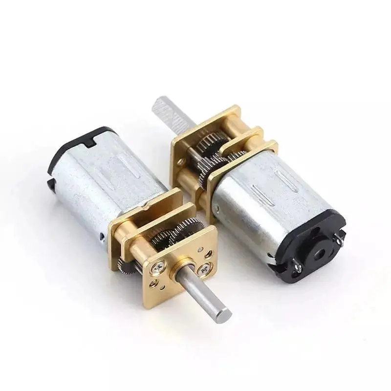 Ga12 N20 Dc 12V (Support 6V 3V) Mini Gear Dc Motor 30-4000 Rpm Bracket Encoder 5