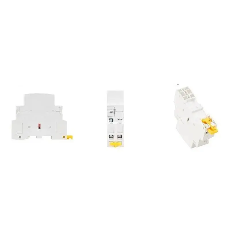 Geya- Din Rail Type Ac Contactor| 2P 16A  20A 25A /No Nc  Optional Modular Contactor 2