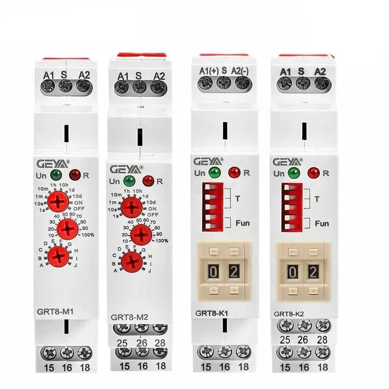 Geya-  Grt8-M Grt8-K Multifunction Timer Relay 1
