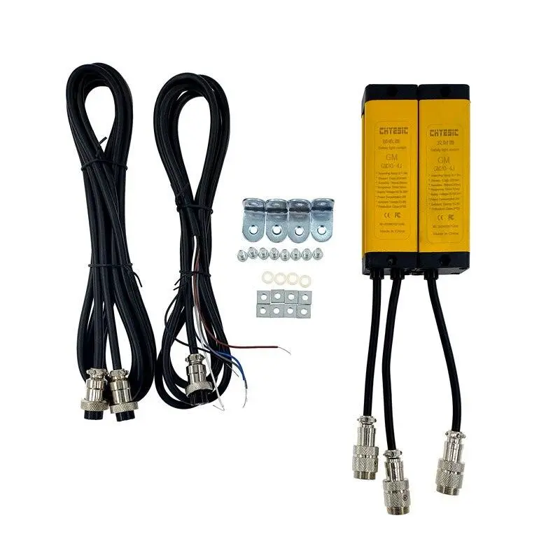 Gm20-4J Sensor Switch 4 Points 20Mm Safety Light Curtain Photoelectric Protection Device 1