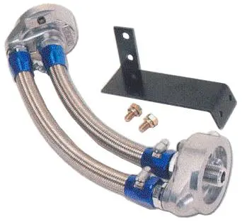 Greddy 93-97 Toyota Supra 2Jz-Gte Oil Filter Relocation Kit 1