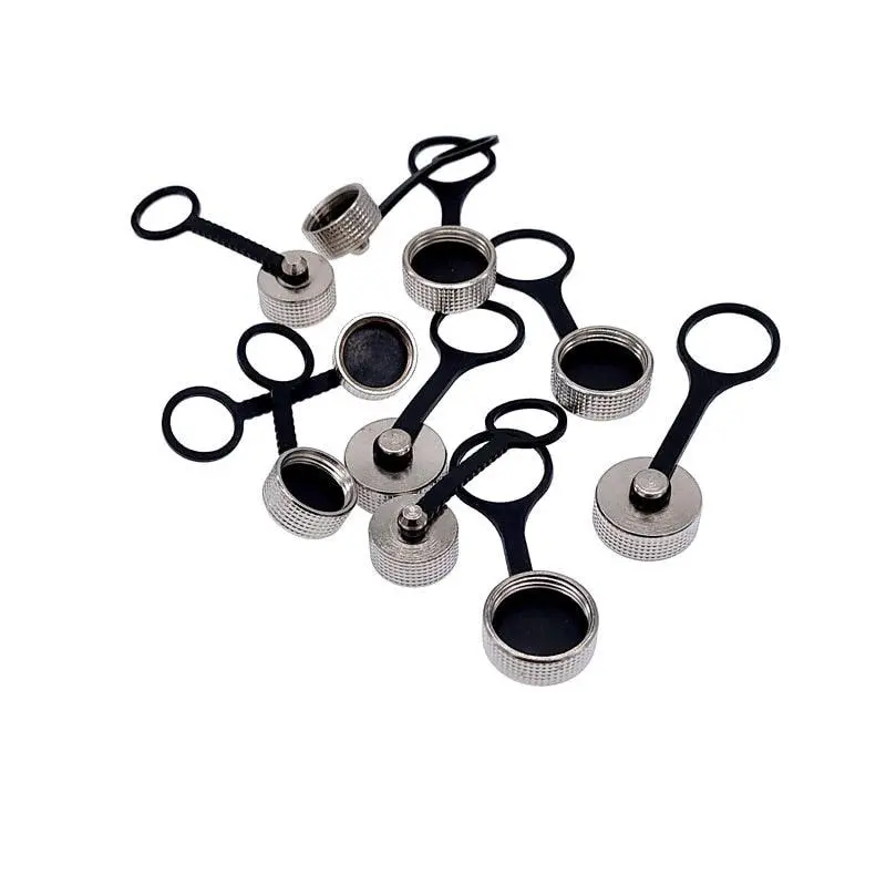 Gx12 Gx16 Aviation Connector Plug New Cover Waterproof  Dust Metal Cap Circular Connector Protective Sleeve 1