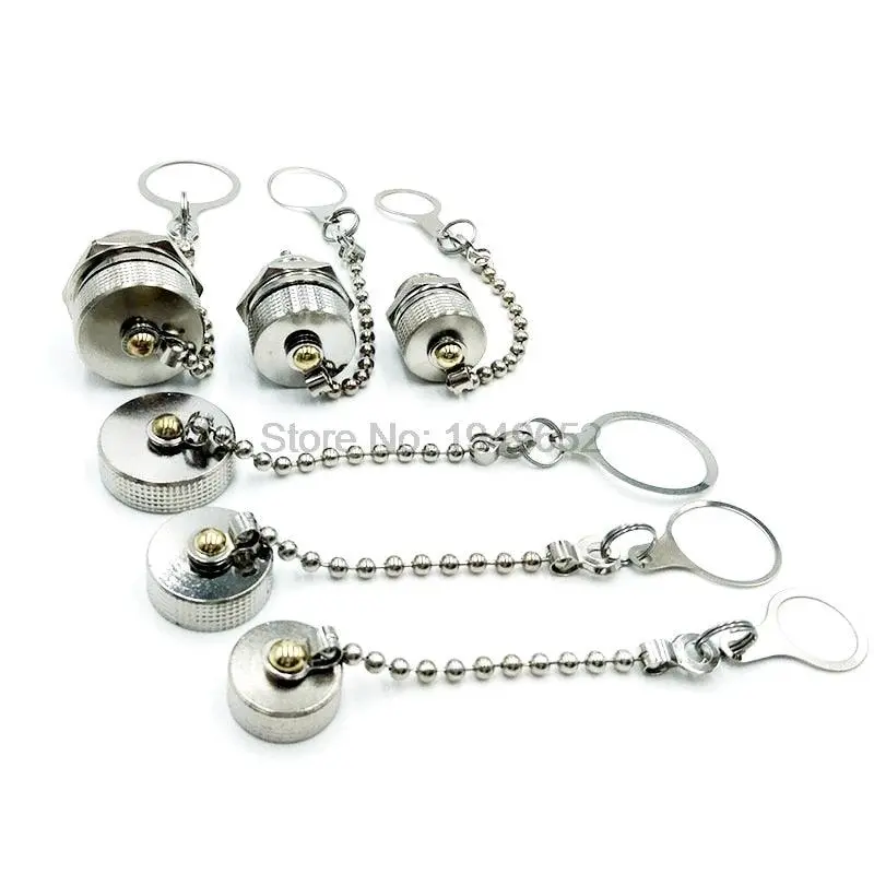 Gx12 Gx16 Gx20 Aviation Connector Plug Cover Waterproof  Dust Metal Cap Circular Connector Protective Sleeve 1