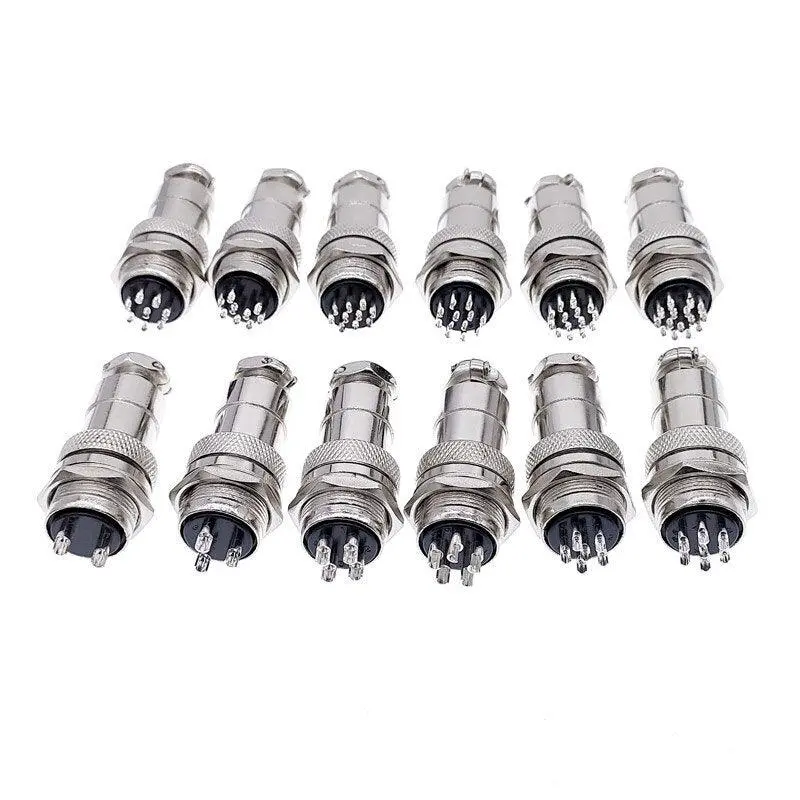 Gx20 Aviation Circular Connector Plug And Socket 2Pin- 15Pin Cable Connectors 1