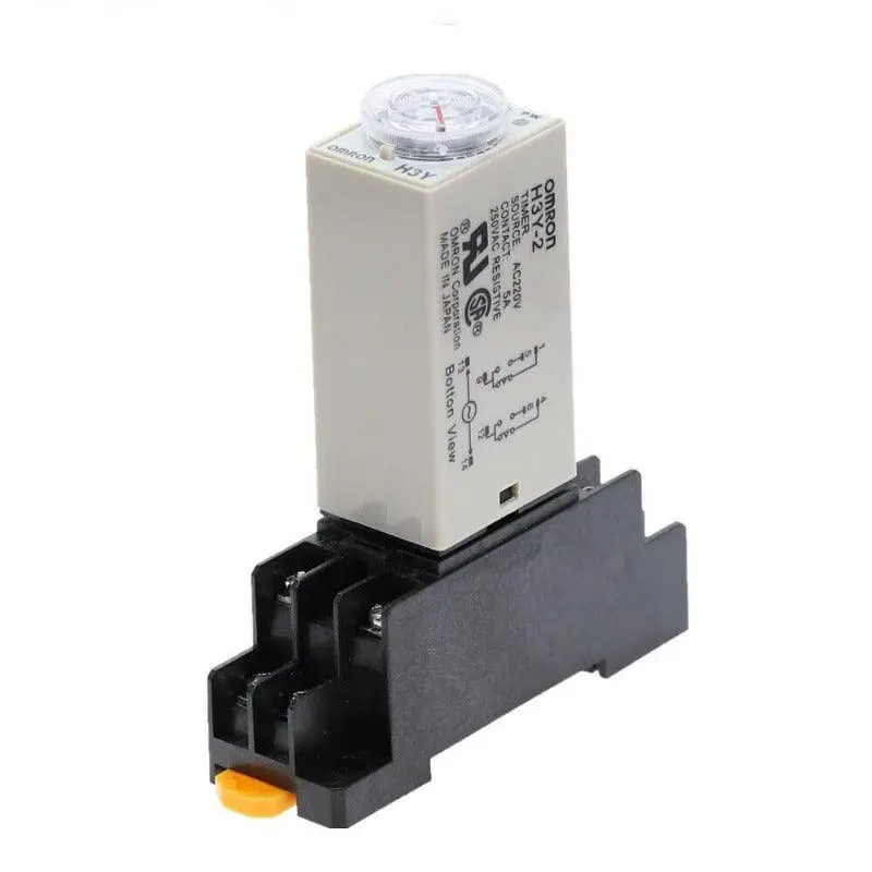 H3y-2 0-3Min Delay Time Relay With 8Pin Base 1