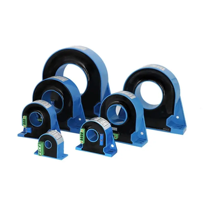Hall Effect Current Sensor 600A Ac Current Transmitter 4-20Ma /35Mm Aperture|Dc24v Powered 1