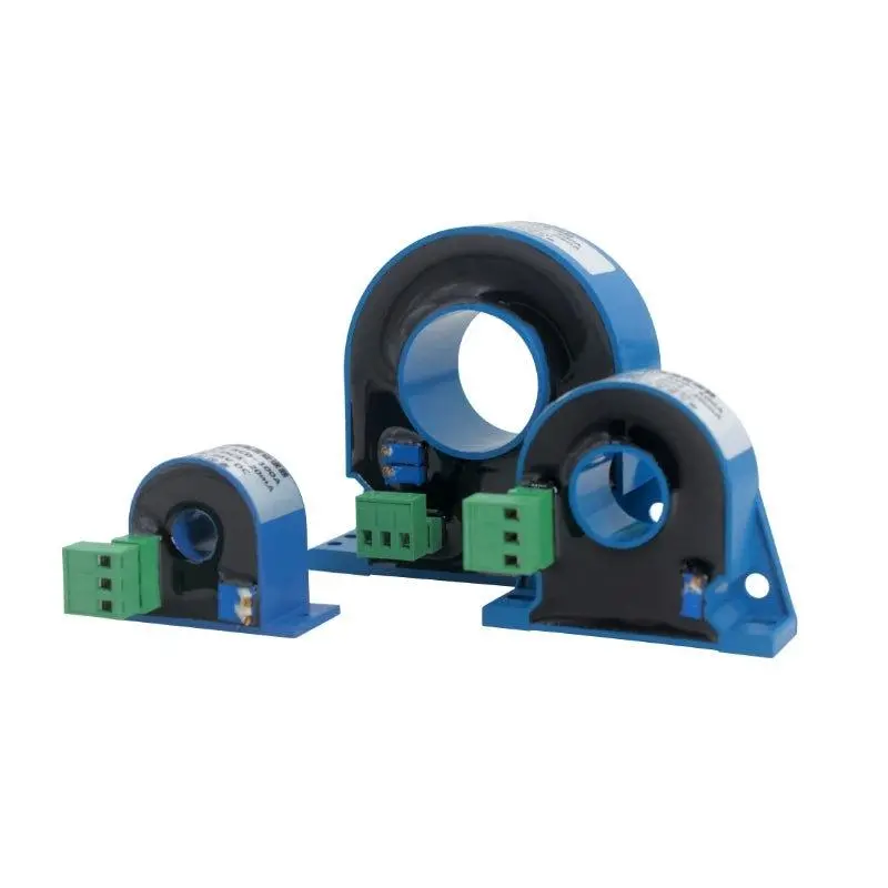Hall Effect Current Sensor 600A Ac Current Transmitter 4-20Ma/20Mm Aperture|Dc24v Powered 1