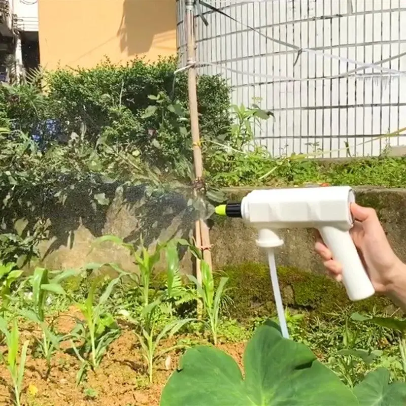 Hand-Held Electric Watering Flower Pomp Watering Can Spray Gun 220V Charging Free Plug-In Multi-Functional Household Water Pump 2