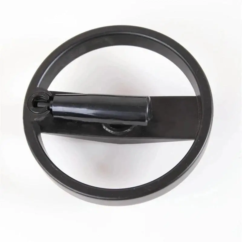 Handwheel With Revolving Grip Double Spoke Nylon Hand Wheel For Machine Tool Ali88 100 125 200Mm Solid Aluminium Alloy Foldable 3