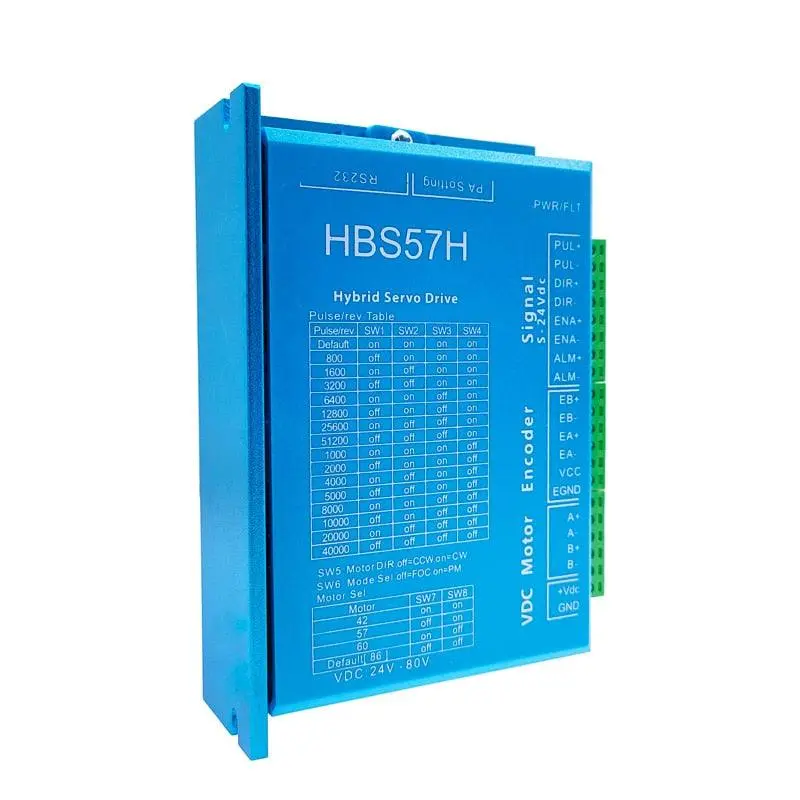 Hbs57h Closed Loop Servo Motor Driver Hybrid Step Servo Driver Cnc Controller 1