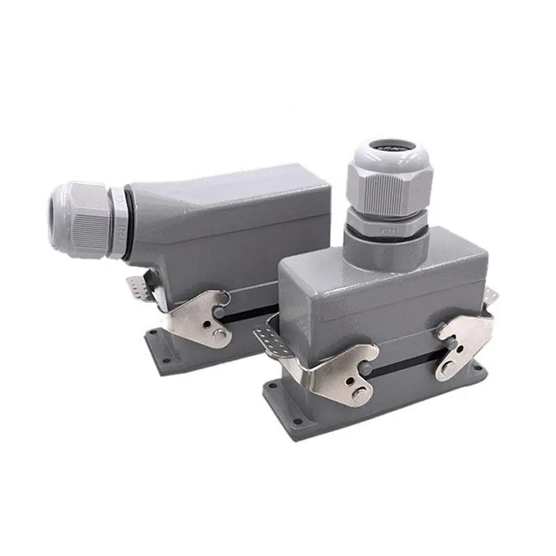 Rectangular Heavy Duty Connector Hsb-4/6/12 Pin 35A High Current Waterproof Aviation Plug & Socket 1