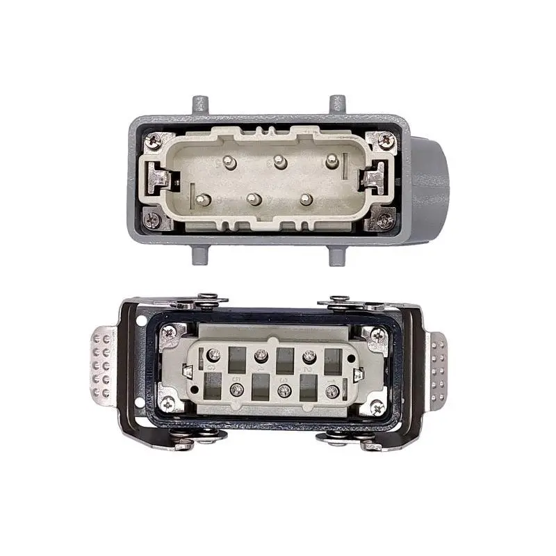Rectangular Heavy Duty Connector Hsb-4/6/12 Pin 35A High Current Waterproof Aviation Plug & Socket 18