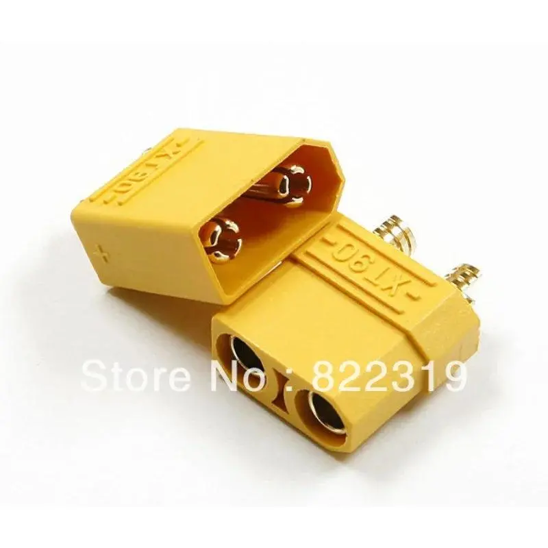High Quality -100 Pairs/Bag Xt90 Bullet Plug Connectors Male And Female For Rc Lipo Battery Rc Battery Connector 1