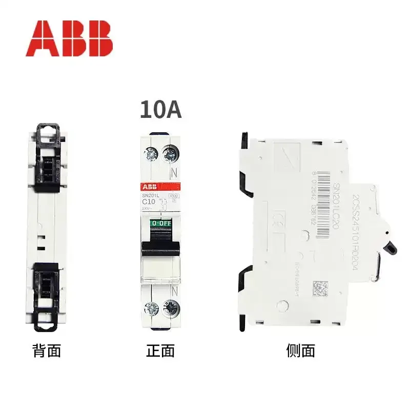Abb Sn201l Series 1P+N Miniature Circuit Breaker (Mcb) 2
