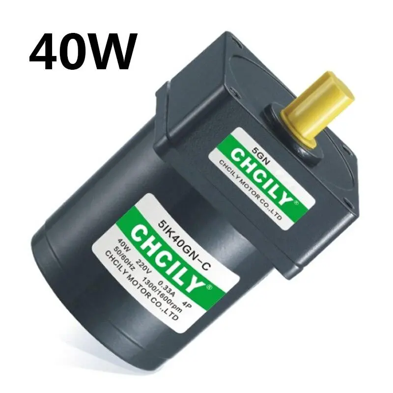 Induction Motor 40W Constant Speed Motor 5Ik40gn 110V/220V/380V 90Mm Singal Phase 1
