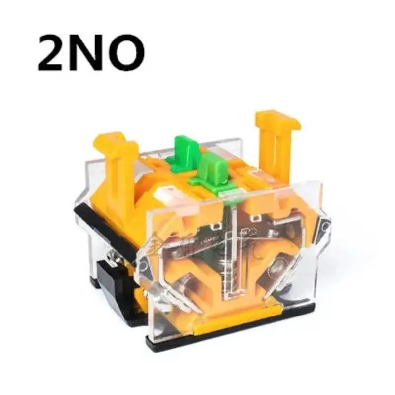 Installation Hole 22Mm Mushroom Head Push Button Momentary/Self-Locking Red Green Yellow Yj139-La38a-11M La38-11Mzs 7