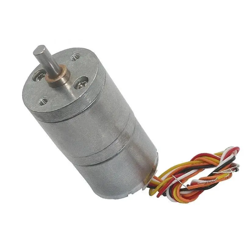 Jga25-2418 Dc Brushless Gear Motor 12V 24V Hair Curler Motor Bldc Brushless Slow Speed Gearmotor Gearbox 1