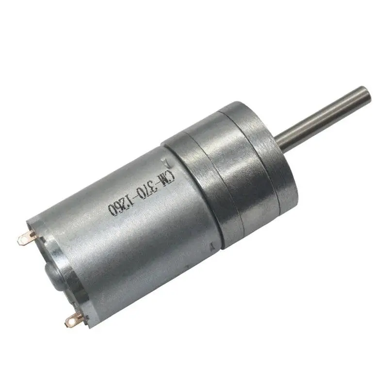 Jga25-370 25Mm Shaft 6V 12V 24V Dc Electric Gear Motor High Torque Pwm Forward Reversed Adjusted Speed 3