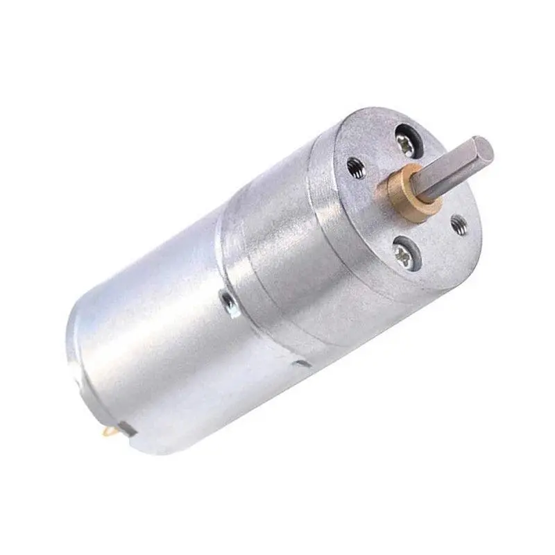 Jga25-370 Dc Motor Geared Motor 6V 12V High Torque Electric Gear Motor 5/10/15/30/60/100/150/200/300/400/500/1000/1200Rpm 1