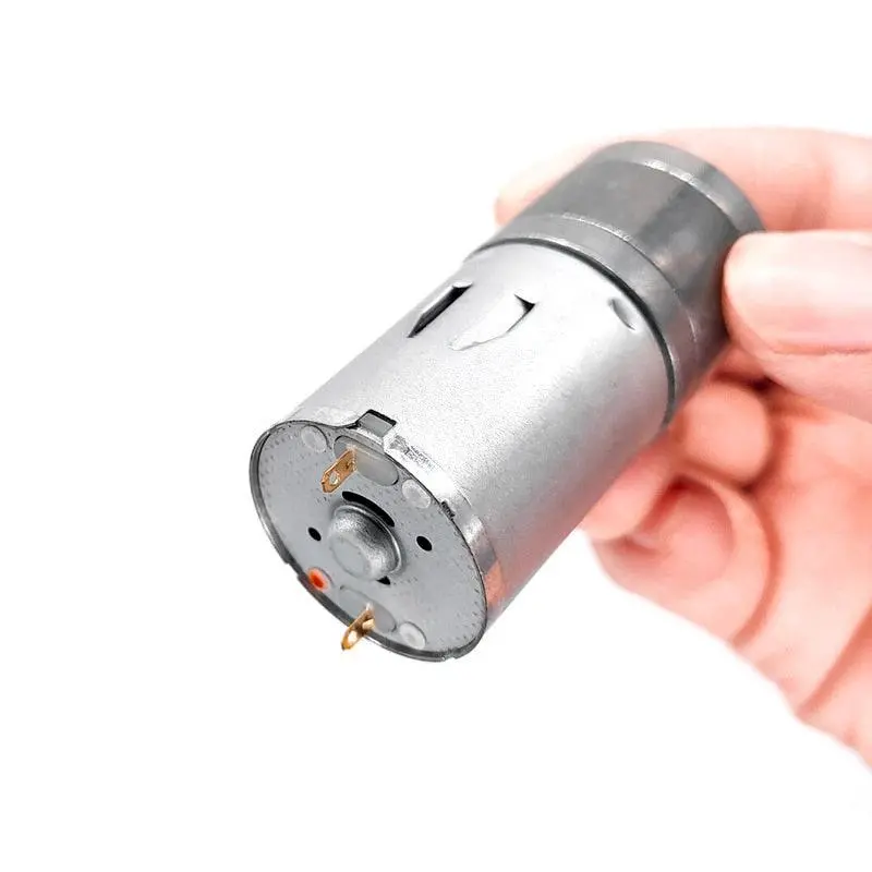 Jga25-370 Geared Motor Dc Motor 6V 12V Electric Gear Motor High Torque 6