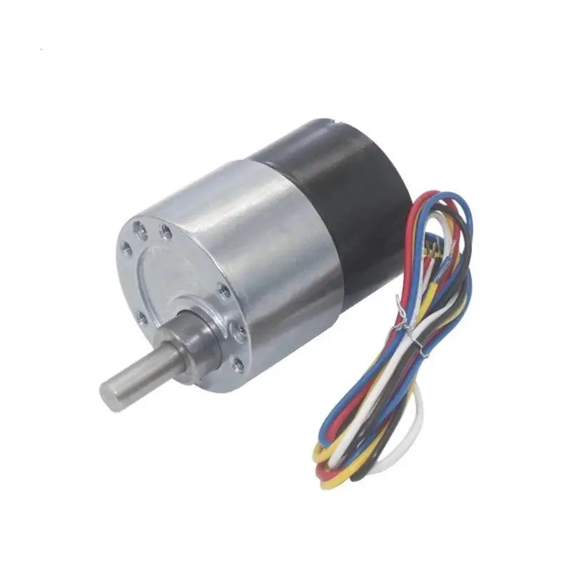 Jgb37-3525 12V 24V Brushless Dc Metal Gear Motor 7-960Rpm High Torque Bldc Pwm Adjust Forward Reversed Signal Feedback 1