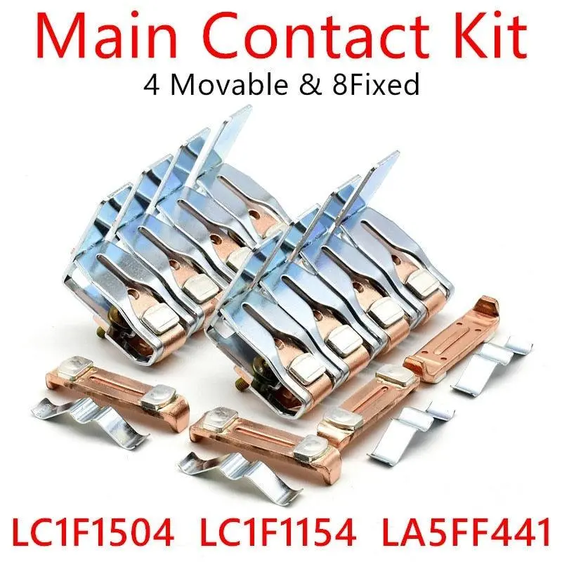 La5ff441 Main Contact Kit For Lc1f1504 Lc1f1154 Contactor Contacts Fixed And Moving Contacts 2