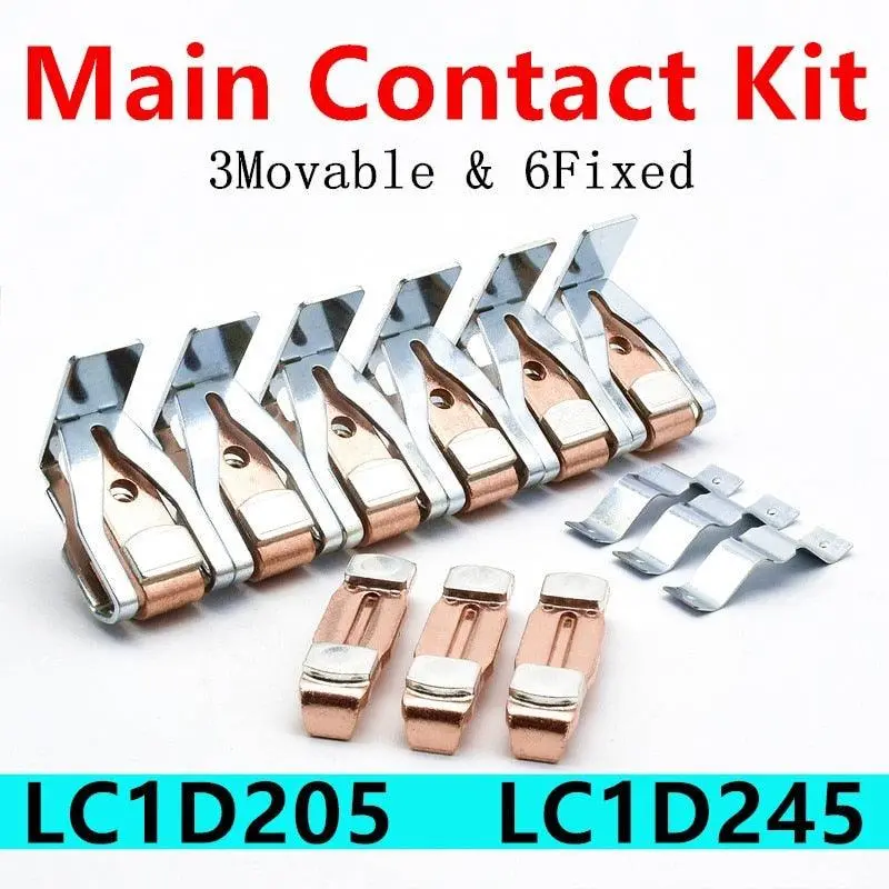 Lc1d205 Contactor Contacts Lc1d245 Main Contact Kit La5fg431 Contactor Accessories 2