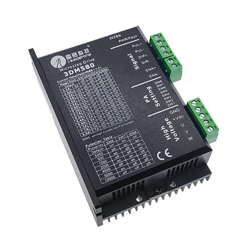 Leadshine 3Phase 3Dm580 Stepper Motor Driver Match Stepper Motor 57 86 18-50Vdc 1