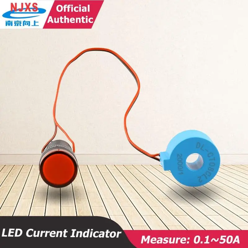 Led Current Indicator Power Indicator 16Mm Tapping Size Alarm Lights Mutual-Inductor Signal Indicator Line Monitoring Led Light 1