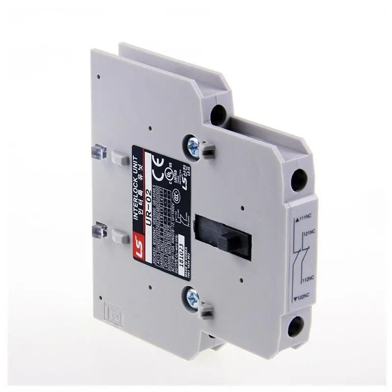 Ls Metasol Ac Magnetic Contactor Auxiliary Intelock Ur-02 For Contactor Mc 1