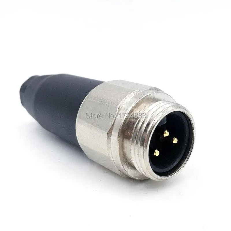 M22 Sensor Connnector Waterproof Screw Threaded 7/8 Male Female Plug Socket 1