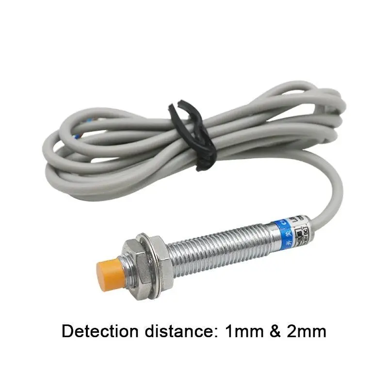 M8 1Mm & 2Mm Induction Metal Sensor Inductive Screen Shield Type Sensor Proximity Switch Lj8a3 Npn Pnp Ac Dc No Nc Bx By Ax Ay 1