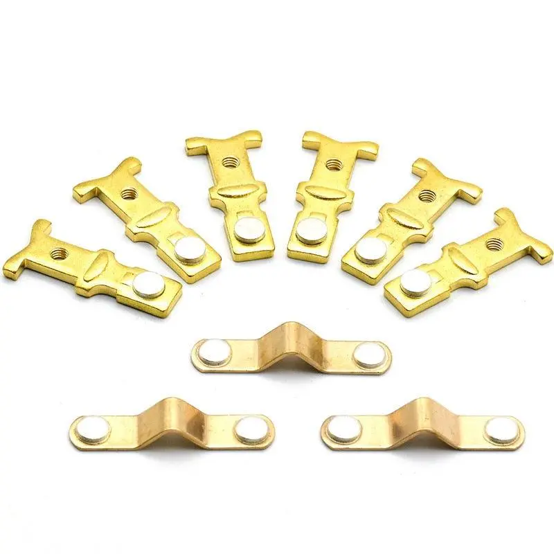 Main Contact Kit For Lc1d50  Lc1d40 Fixed And Moving Contacts Cjx2-5011 Cjx2-4011 1