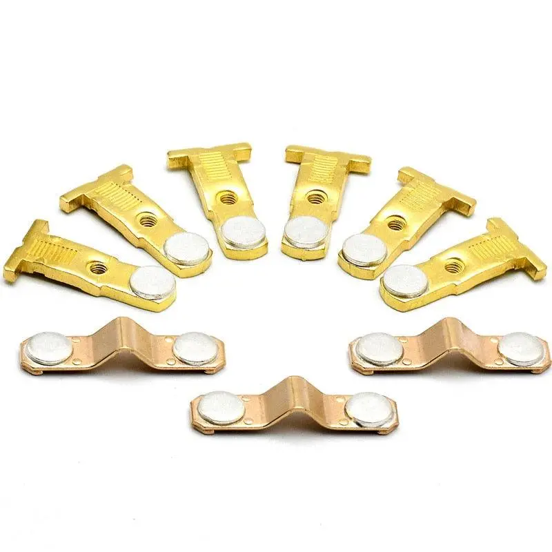 Main Contact Kit For Lc1d95 Lc1d80 Fixed And Movable Contacts Cjx2-9511 Cjx2-8011 1
