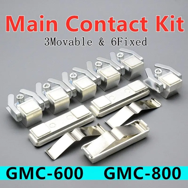 Main Contact Kit For Magnetic Contactor Gmc-600 Moving And Fixed Contact Gmc-800 2
