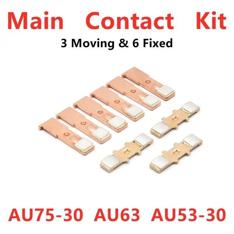 Main Contact Kits For Au75-30 Au63-30 Au53-30 Contactor Repairing Kit 2