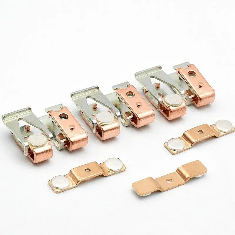 Main Contact Set For Gmc-125 Moving And Fixed Contacts Gmc-100 Silver Contacts 1