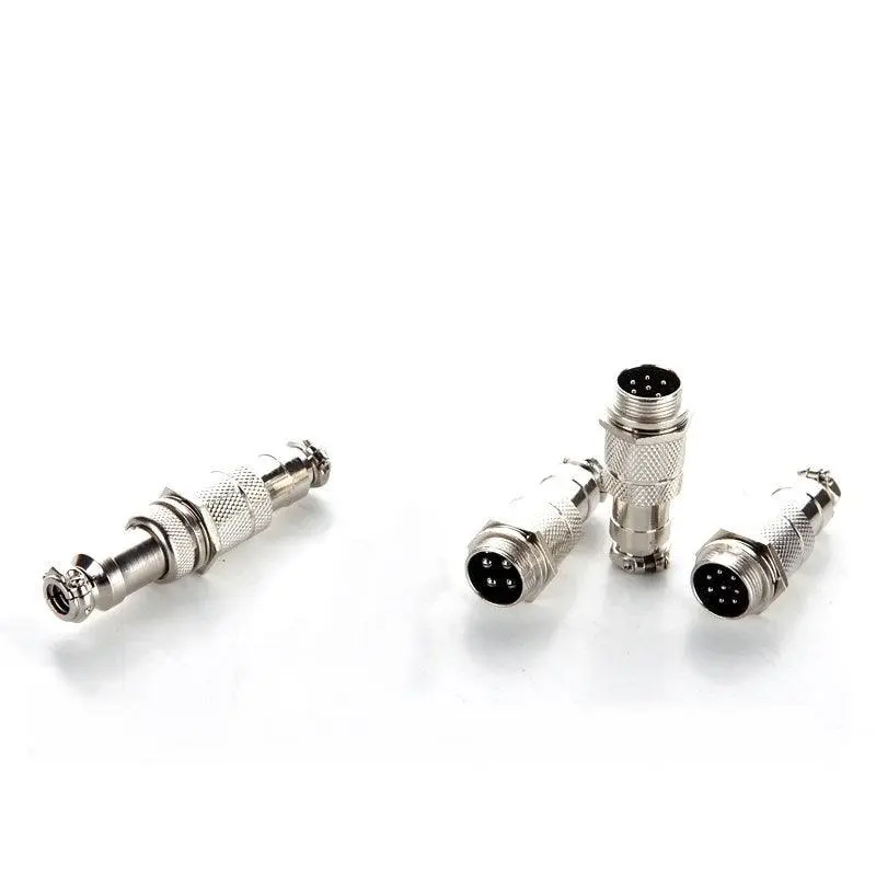 Male Plug Docking Plug Gx12 Aviation Circular Connector  2 Pin-7Pin 12Mm Butt Plugs Rs765 1