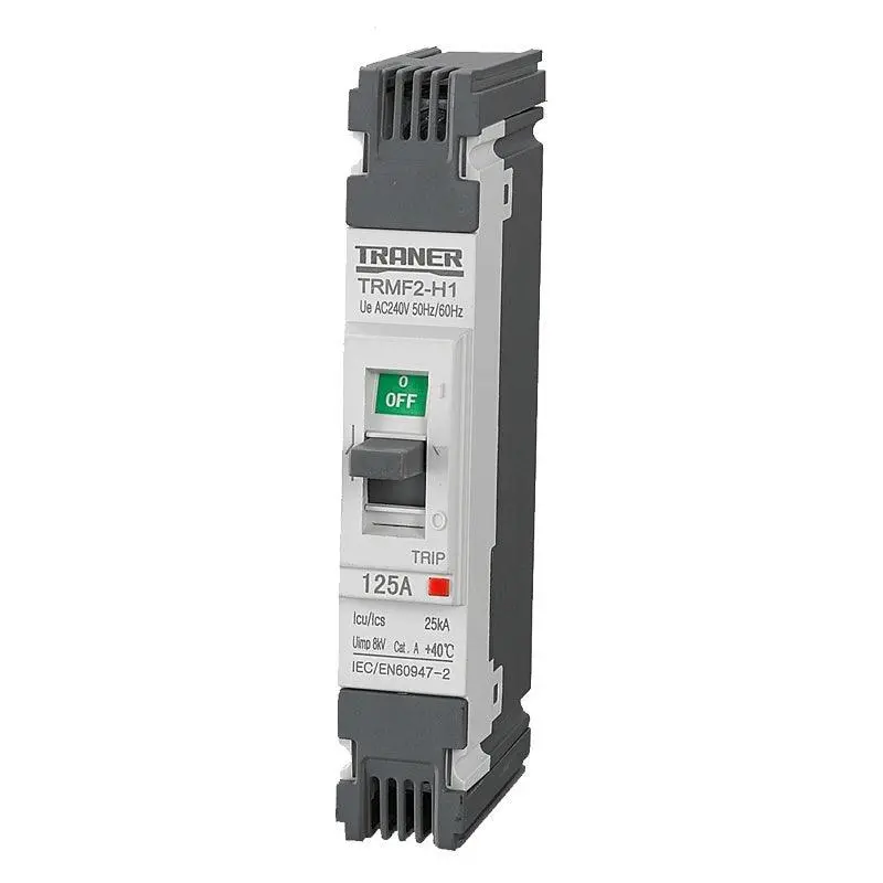 เสาเดี่ยว Mccb Trmf2-125 230V / 25Ka 1P 15-125A เบรคเกอร์วงจรแม่พิมพ์ 1