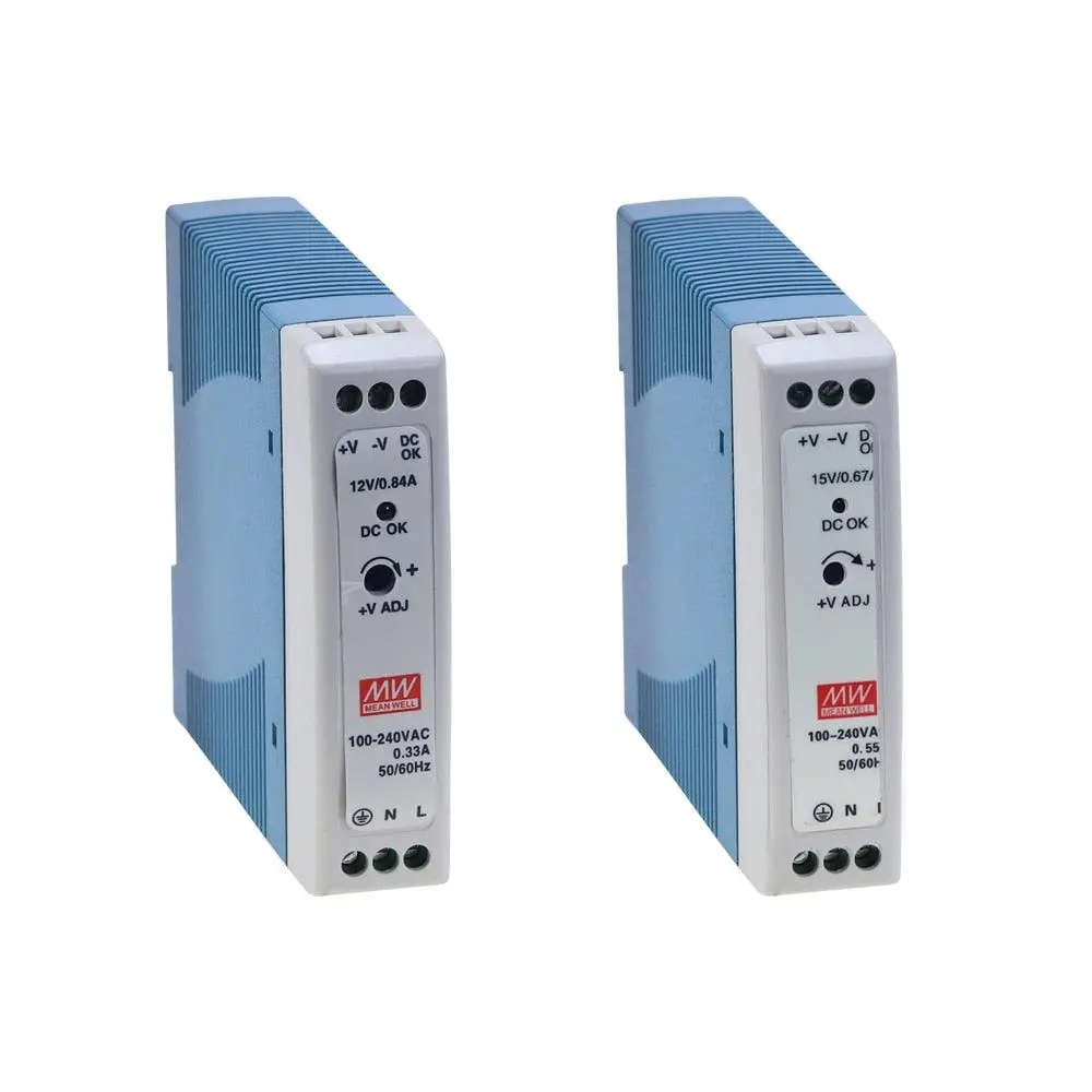 Mdr-10 10W Single Output 5V 12V 15V 24V Din Rail Switching Power Supply Ac/Dc 1