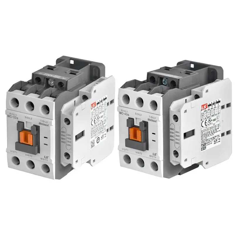 Metasol Ac Magnetic Contactor Mc-32A Mc-40A Ls Electric Ac 110V 220V 24V 380V 1