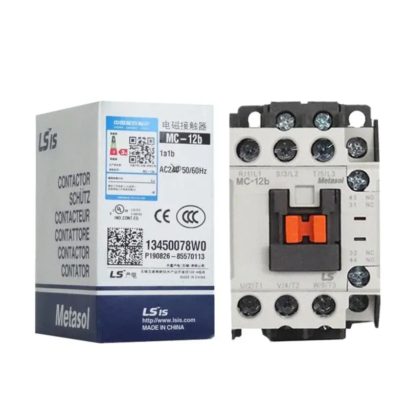 Metasol Ac Magnetic Contactor Mc-9B Mc-12B Mc-18B Mc-25B Ls Electric 9A 12A 18A 25A 2